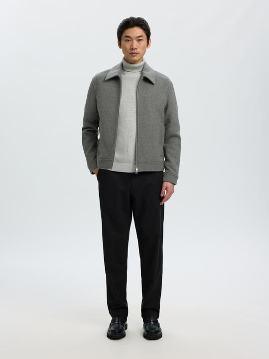 Actual product image Selected Slhdane Ls Knit Structure Roll Neck Noos (S)