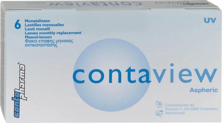 Produktbild Contopharm Contaview aspheric (-4.75, Monatslinse, 6 Stück, Sphärisch)