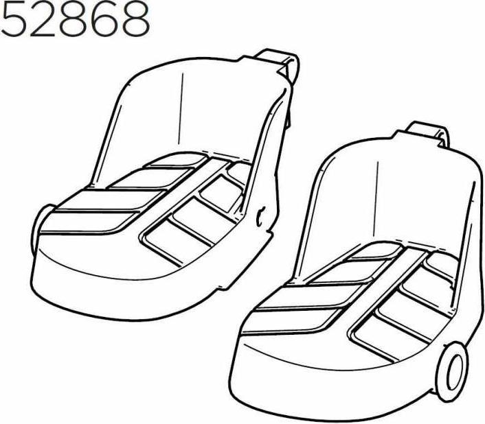 Image du produit Thule Support de pied L+R RA Lite