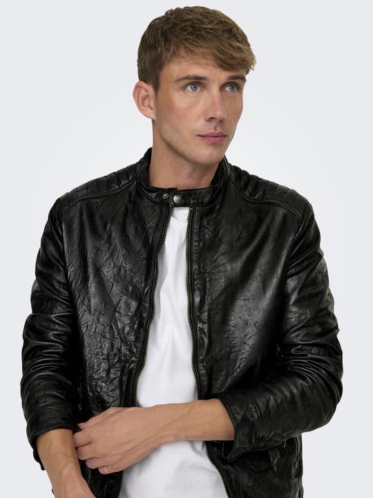 Produktbild Only & Sons Onslucius Leather Jacket Otw (L)