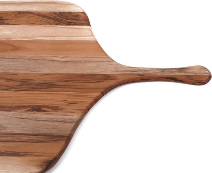 Produktbild TeakHaus Canoe Servierbrett Pizza mit Griff M