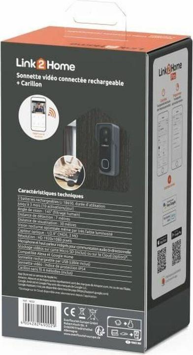 Produktbild Natec Smarter Video-Türöffner (Kabellos, WLAN)