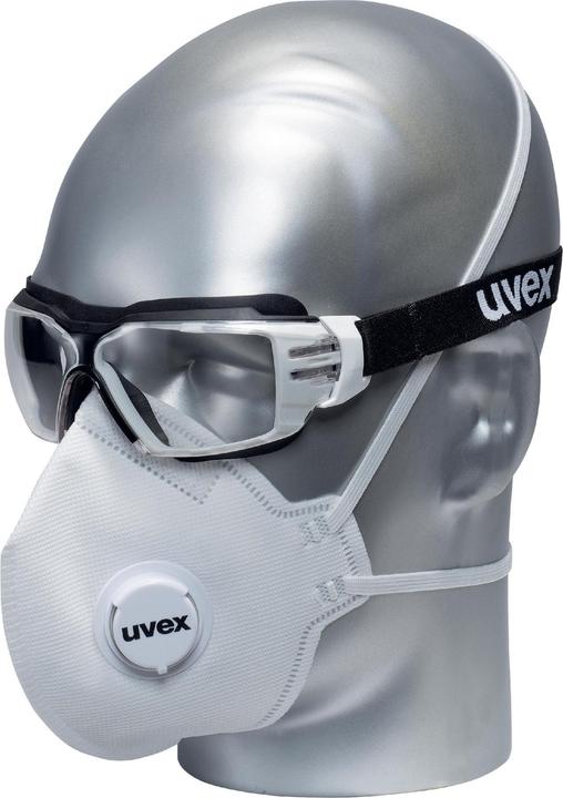 Produktbild Uvex Safety silv-Air class.3310 8763310 Feinstaubmaske mit Ventil FFP3 15 St. DIN (FFP3, 15 x)