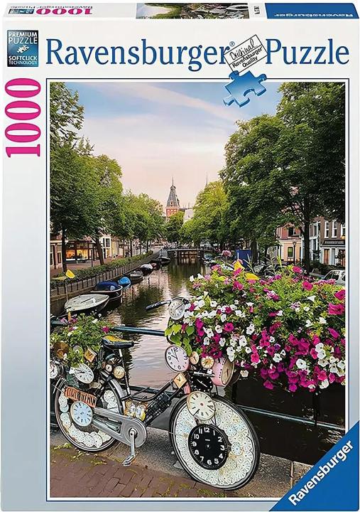 Actual product image Ravensburger Bicycle Amsterdam 1000p (1000 pieces)