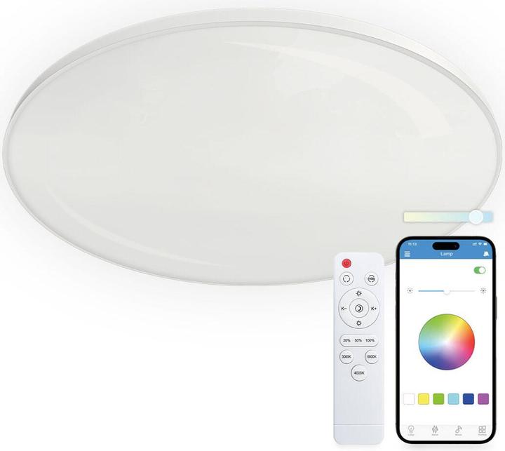 Produktbild KSIX Halo Smartled Panel (6500 lm)