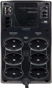 Immagine prodotto APC Back-UPS Pro A LIne Interactive 1500VA/865W 6*Schuko (1500 VA, 865 W, Interattivo linea UPS)
