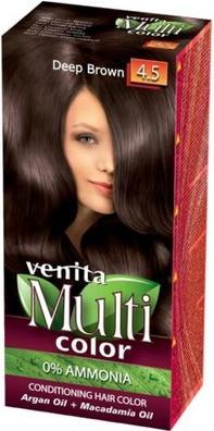 Image du produit Venita Multicolor Hair Dye 4.5 Dark Brown 100Ml (4.5 Marron foncé)