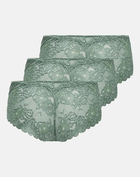 Immagine prodotto Only Onlchloe Lace S.Skin Brief 3-Pk (XS, confezione da 3)