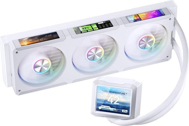 Jonsbo TF3-360SCW AiO Wasserkühlung, ARGB - 360mm, weiss