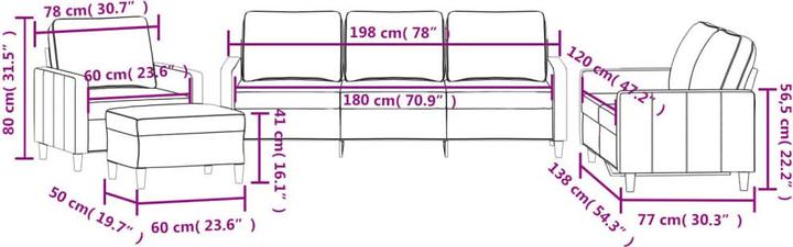 Produktbild vidaXL Gerhardina (Polstergruppe)