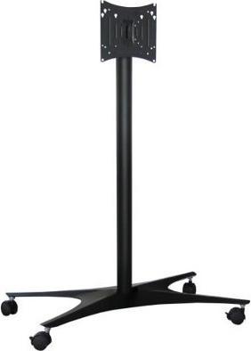 Produktbild OMB TV Ständer Polo, 22-49" schwarz, 4 Soft-Rollen (46", 30 kg)