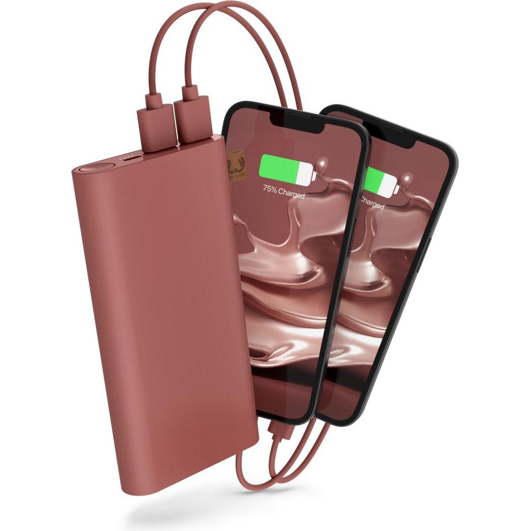 Thumbnail - Fresh'N Rebel Powerbank (18000 mAh, 10 W, 66.60 Wh), Powerbank, Rot