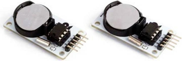 Whadda Echtzeituhr DS1302 mit CR2032 Batterie