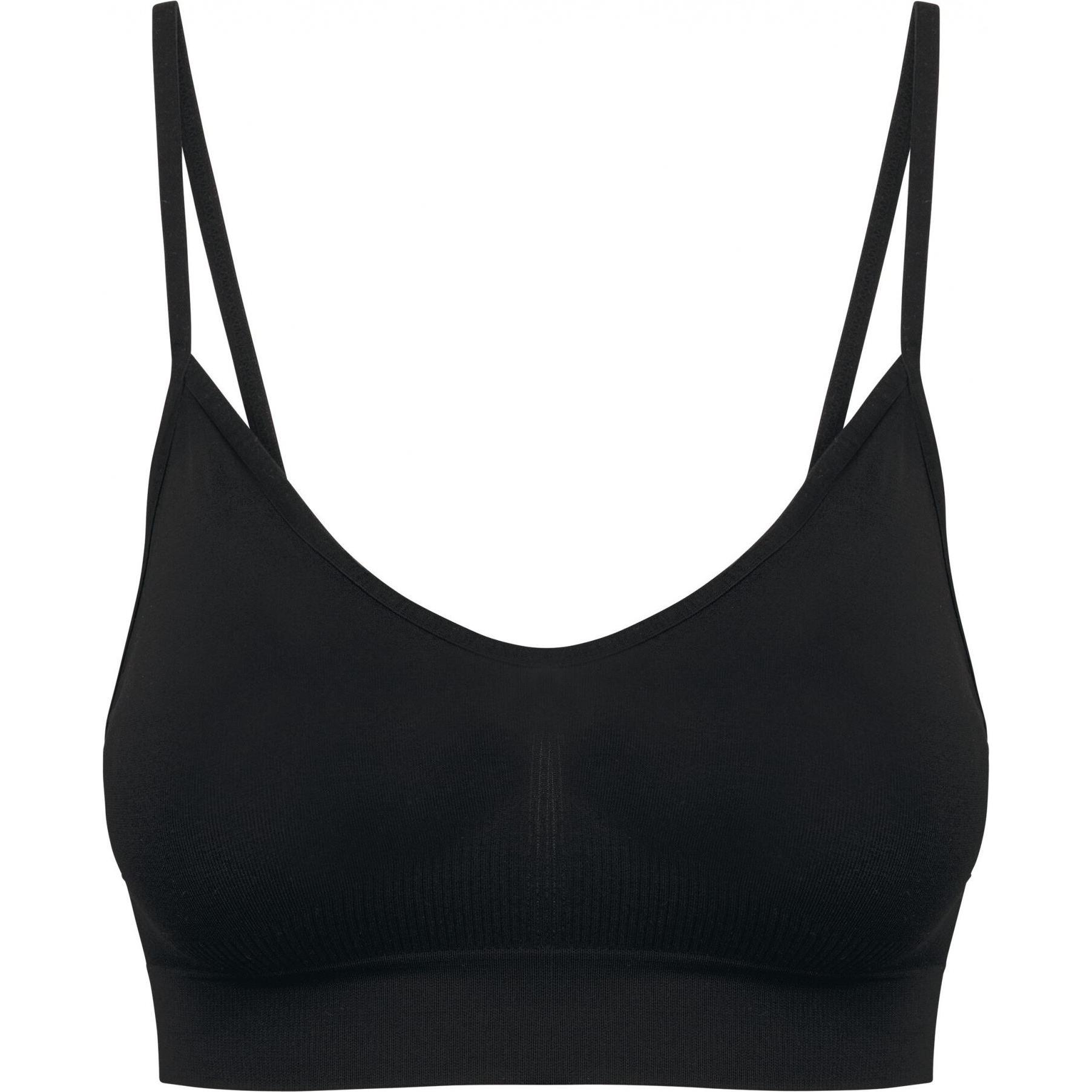 Kariban, Sport-BH, Nahtloser Sport-BH, Damen (M), Schwarz, M