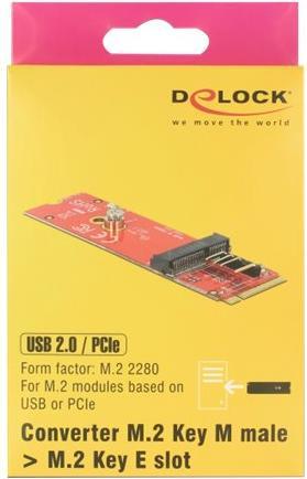 Actual product image Delock Interface adapter - M.2 - PCIe - PCIe