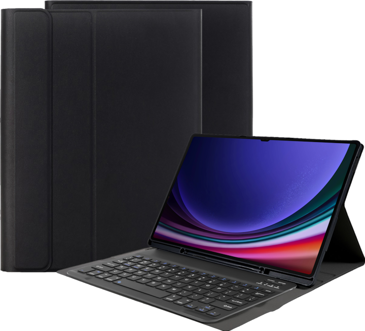 Actual product image Cazy Keyboard Case Compatible with Samsung Galaxy Tab S9 Ultra - Protective Case with Magnetic Detachable (Eng. Int., Galaxy Tab S9 Ultra, Samsung Galaxy Tab S10 Ultra)