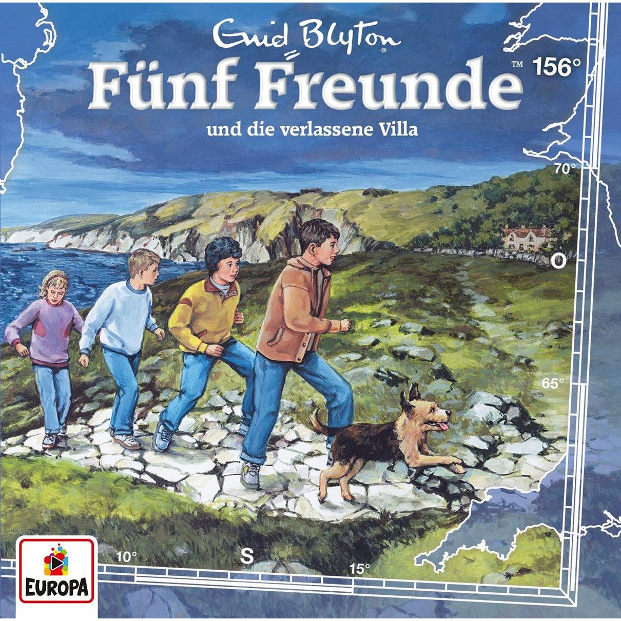 Fünf Freunde 156 - und die verlassene Villa, Hörbücher von Enid Blyton