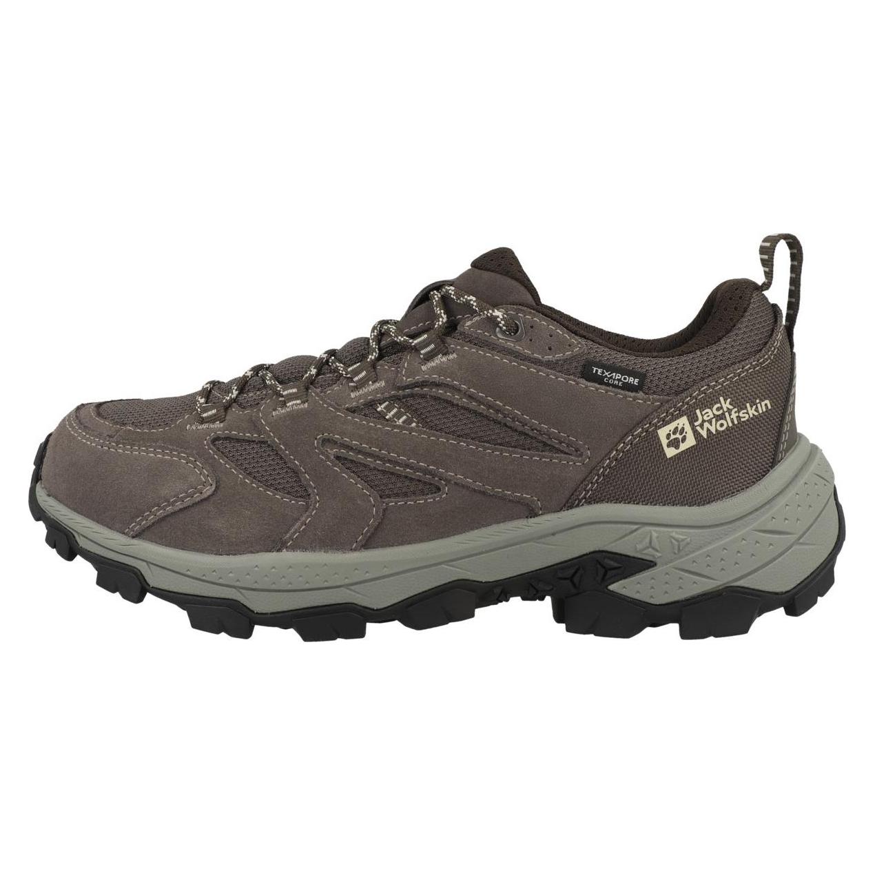 Jack Wolfskin, Herren, Wanderschuhe, Vojo Tour Texapore Low (42), Schwarz