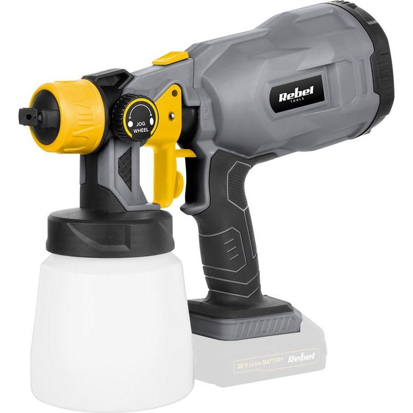 Rebel, Farbsprühsystem, Battery powered spray gun 20V