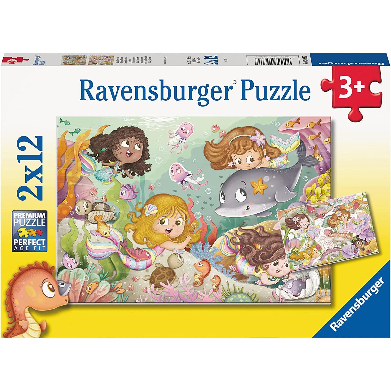 Ravensburger Kleine Feen und Meerjungfrauen (12 Teile)