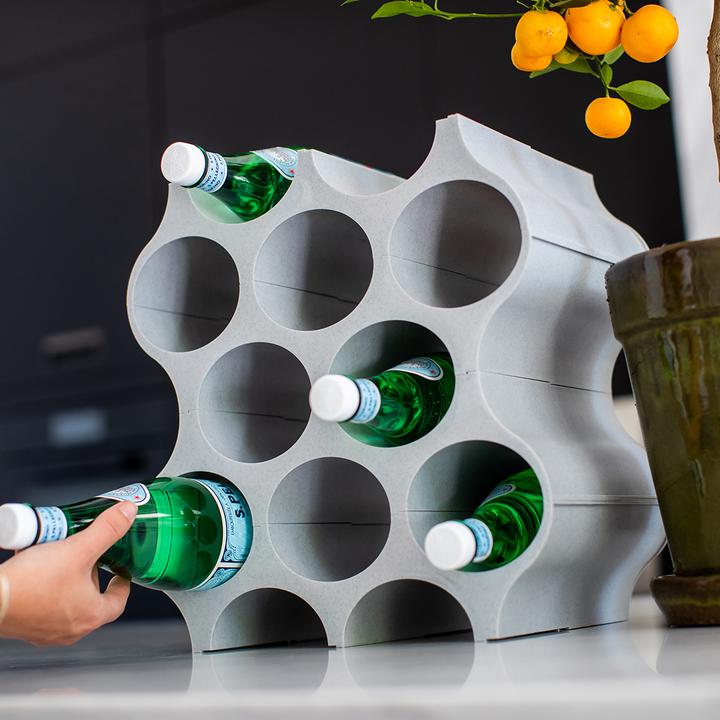 Produktbild Koziol Set-Up (10 Flaschen, 23 x 36.40 x 35.30 cm)