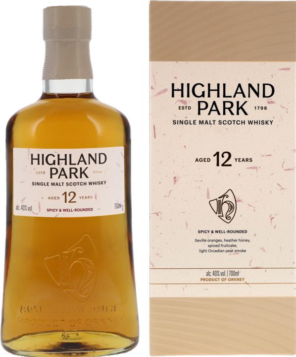 Image du produit Highland Park 12 ans (Single Malt, Scotch Whisky, 1 x 70 cl)