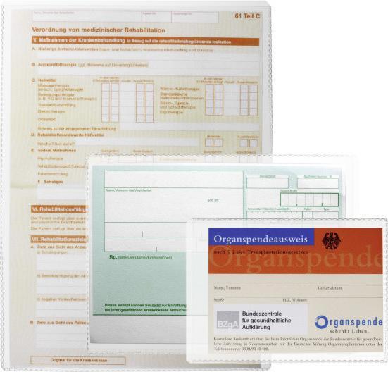 Image du produit Durable POCHETTE DE PROTECTION ET D'IDENTIFICATION 10 PCS 213119