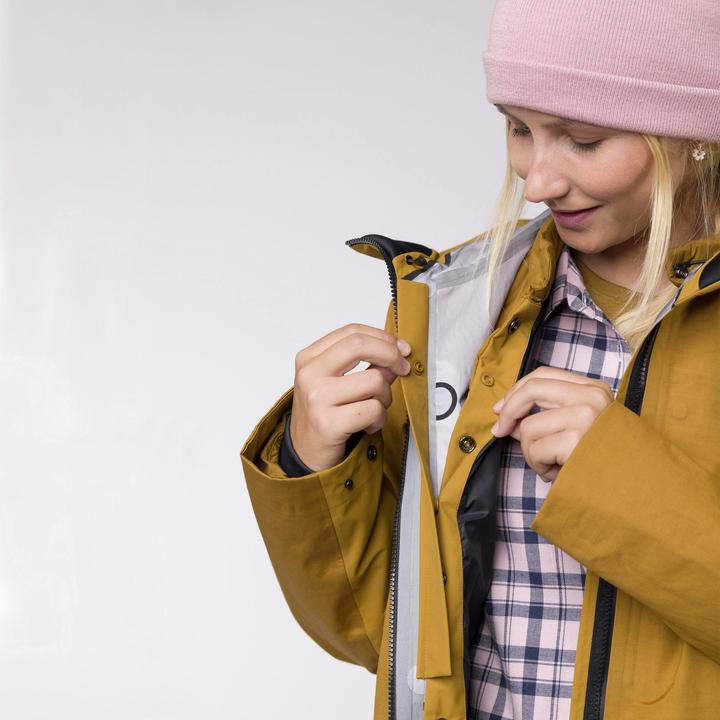 Image du produit Salewa Fanes 3 Layers Powertex Hemp 2 In 1 Parka Da (34, XS)