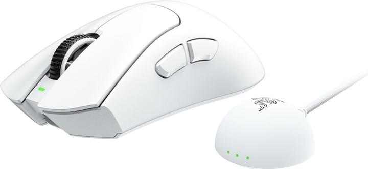 Actual product image Razer Deathadder V4 Pro Mouse White (Wireless)