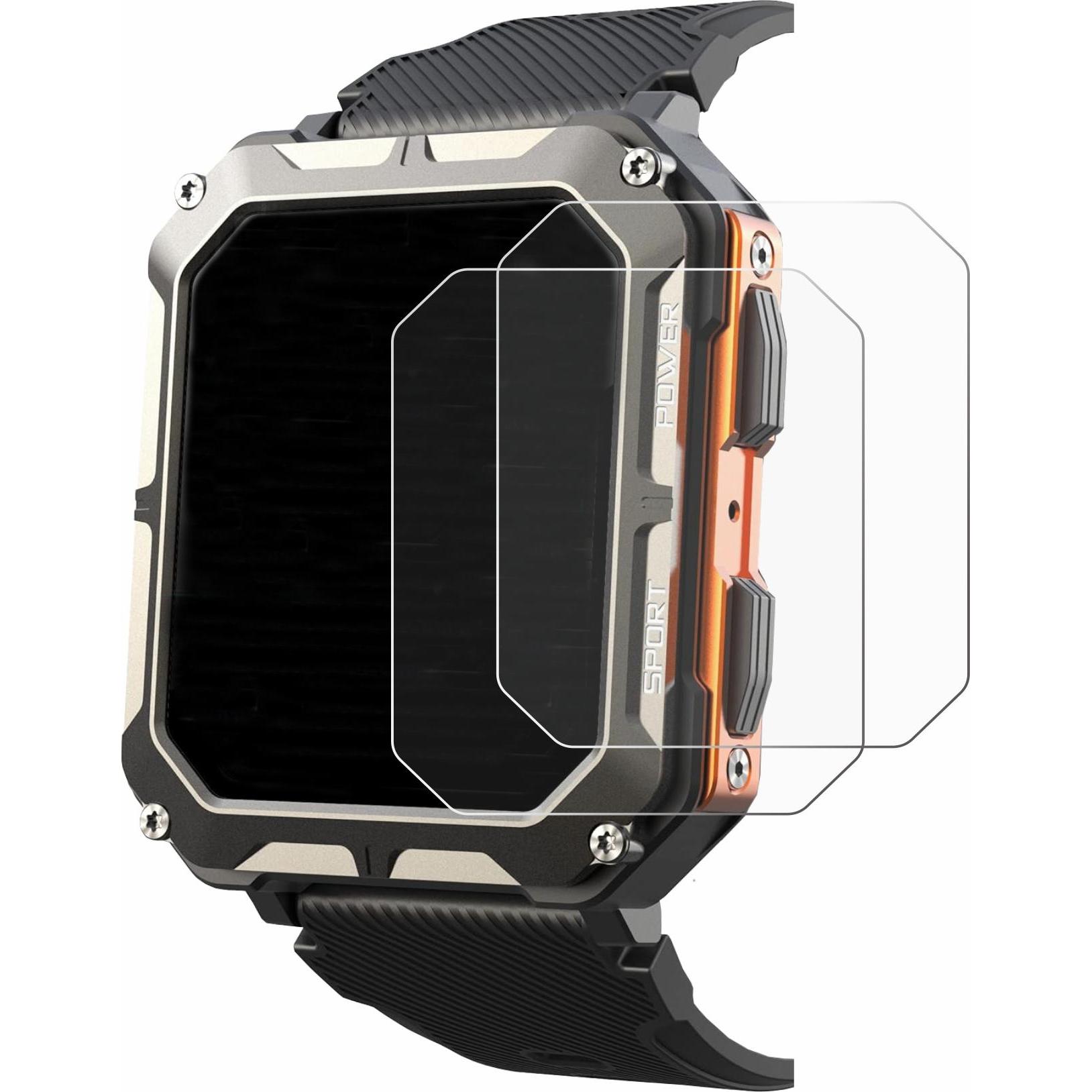 Thumbnail - ScreenLeaf Schutzfolie nachhaltiger Displayschutz Displayschutzfolie Folie Klar Transparent, Smartwatch Schutzfolie, Tra...