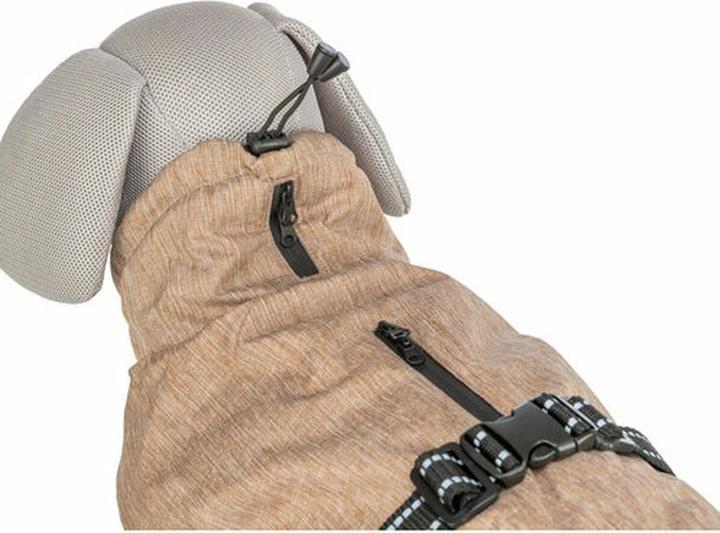 Actual product image Trixie Riom winter coat, L: 62 cm, sand (L, Dog coat)
