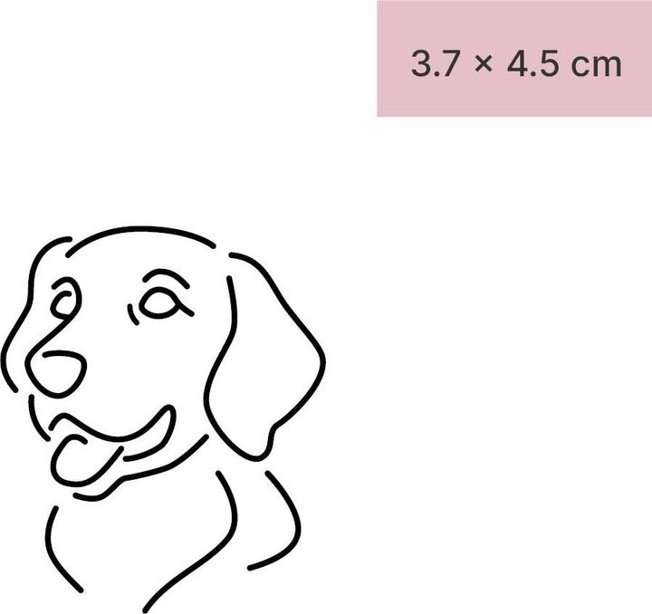 Immagine prodotto minink Tatuaggio temporaneo - Cane: Labrador