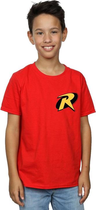 Actual product image Boys Batman Robin Logo T-Shirt (128)