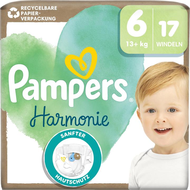 Image du produit Pampers Harmonie (Taille 6, Pack, 17 pcs)