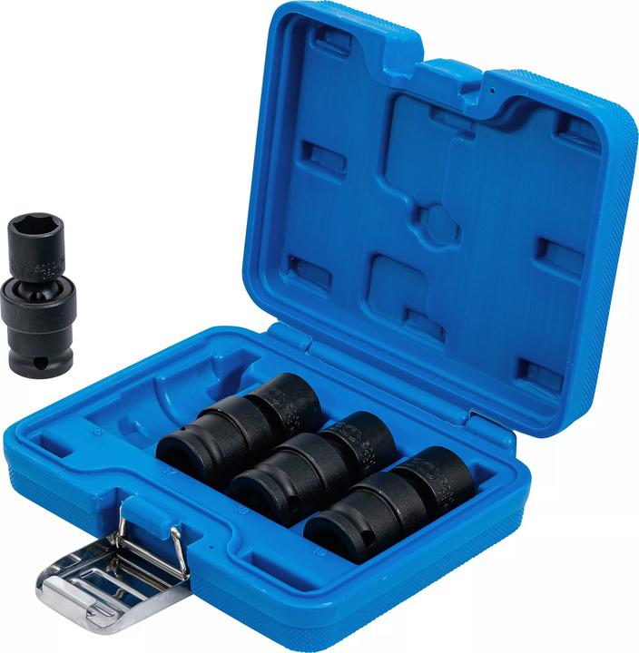 Actual product image BGS Impact Ball Joint Socket Set 12.5 mm (1/2") Drive 4 pcs. (19 mm)