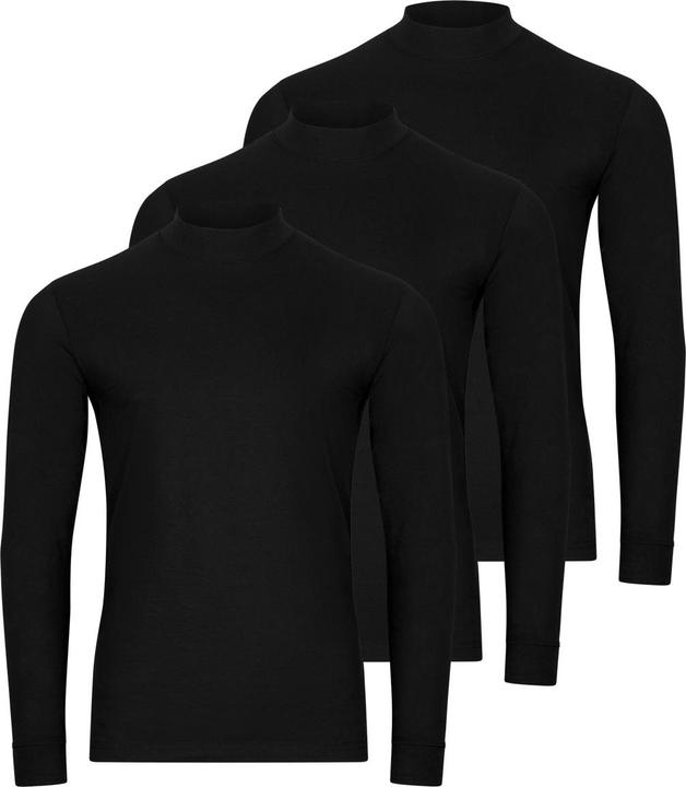 Produktbild Ragman 3er Pack Basic Langarmshirt (M)