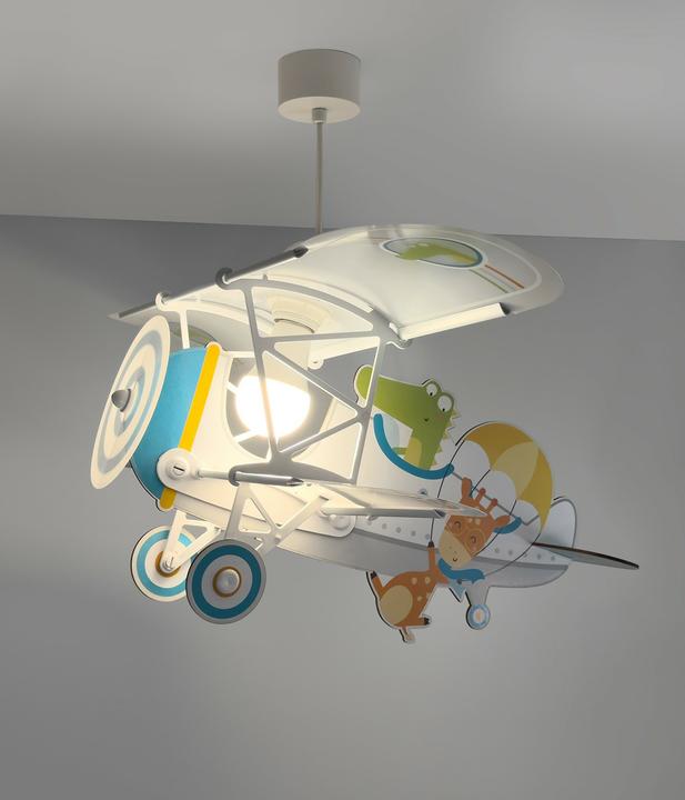 Actual product image Dalber Hanging lamp Crocodile plane (E27)