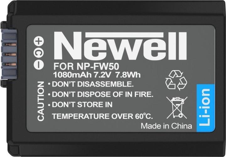 Actual product image Newell charger DL-USB-C + 2x Sony NP-FW50 (Camera battery charger)