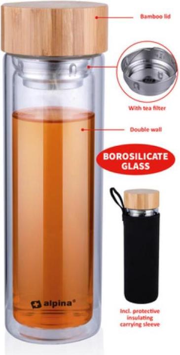 Produktbild alpina Glass Bottle (0.45 l)