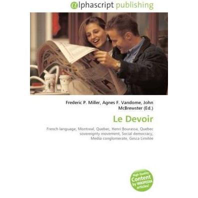 Le Devoir, Fachbücher