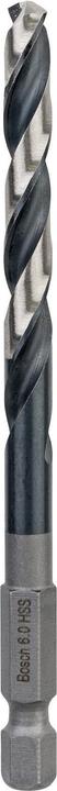 Produktbild Bosch Professional Zubehör HSS Spiralbohrer mit Sechskantschaft 6,0 mm (6.0 Millimeter)