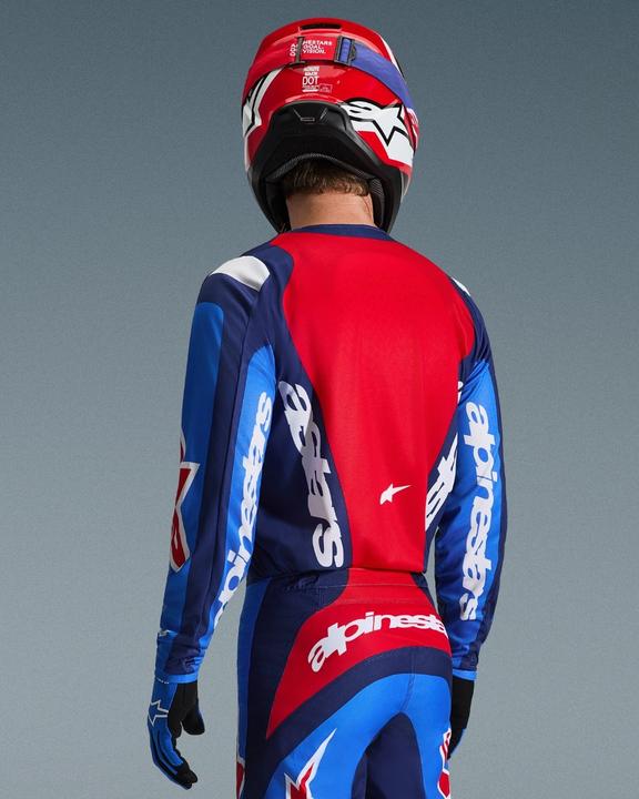 Produktbild Alpinestars Jersey Fluid Grid Blue (L)