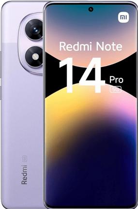 Immagine prodotto Xiaomi Redmi Note 14 Pro 5G (512 GB, Lavender Purple, 6.67", Doppia SIM, 5G)