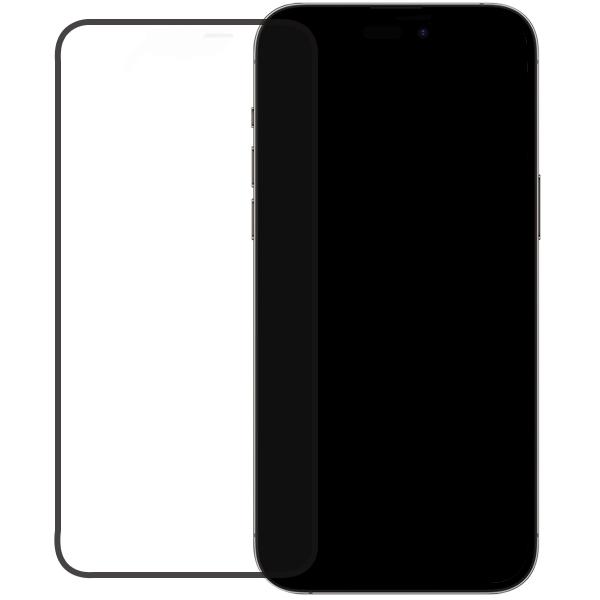 Thumbnail - Mobilize Rand-zu-Rand-Glas (1 Stück, Apple iPhone 14 Pro Max), Smartphone Schutzfolie, Schwarz