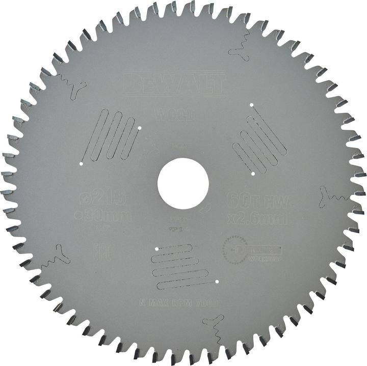 Immagine prodotto DeWalt Lama per sega circolare stazionaria EXTREME ® DT4350hits e sezioni trasversali