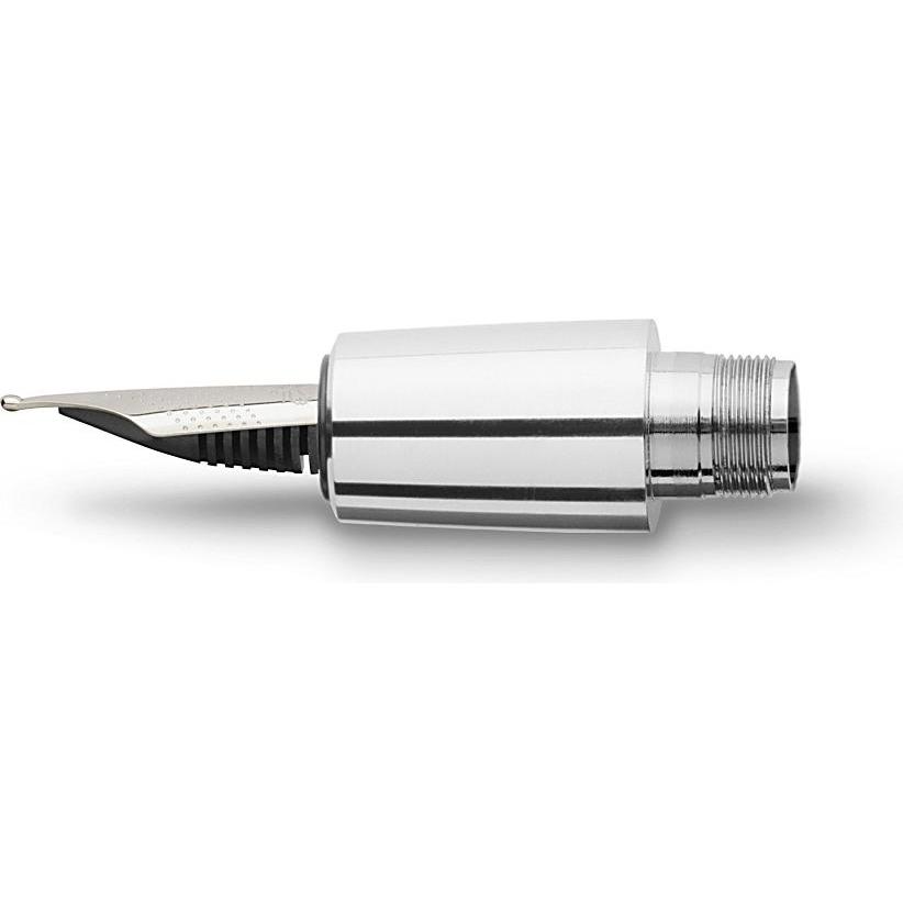 Faber-Castell, Schreibstifte, Schreibmodul e-motion Füllhalter F (Silber, 1 x)