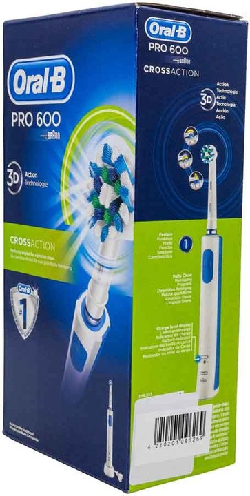 Produktbild Oral-B Pro 600 Cross Action (Oszillierende Zahnbürste)