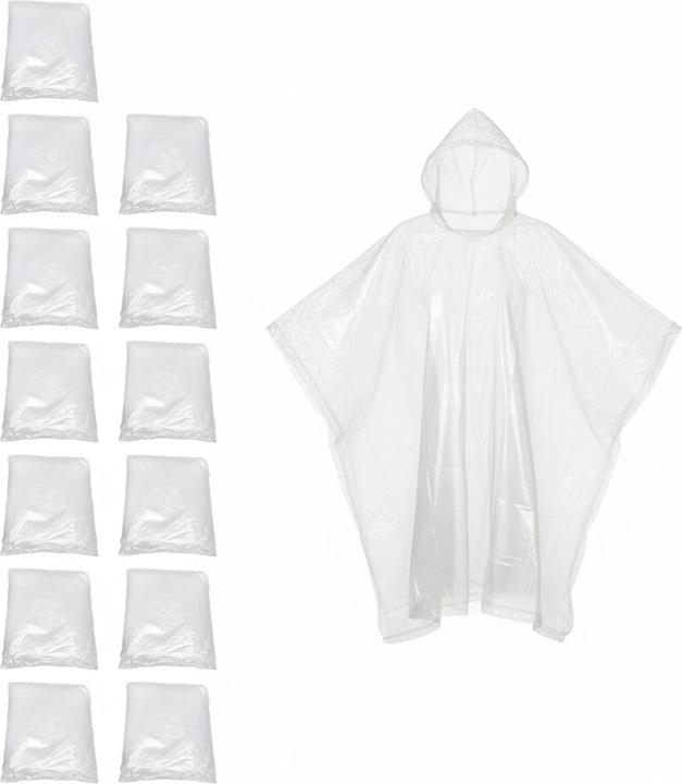 Image du produit Relaxdays Poncho à usage unique (Taille unique)