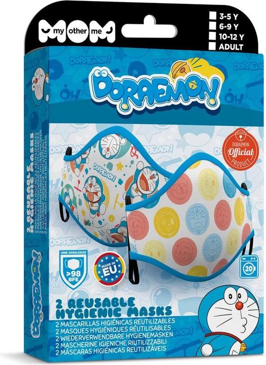 Produktbild My Other Me Hygienische Maske 2 Stück Doraemon (2 x)