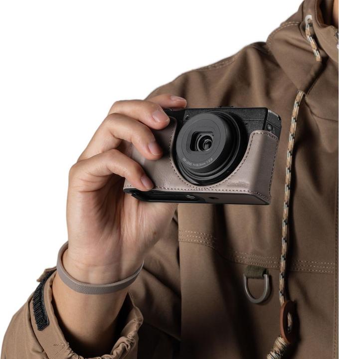 Produktbild SmallRig 5677 Leather Case Kit for RICOH GR IV / GR III / GR IIIx / GR III HDF / GR IIIx HDF (Grey)